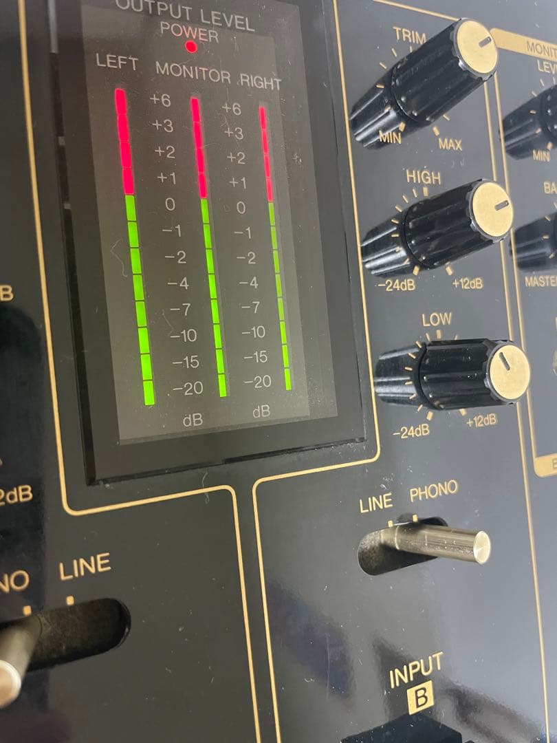 Technics SH-DJ1200 DJミキサー クロスフェーダー搭載 現状品