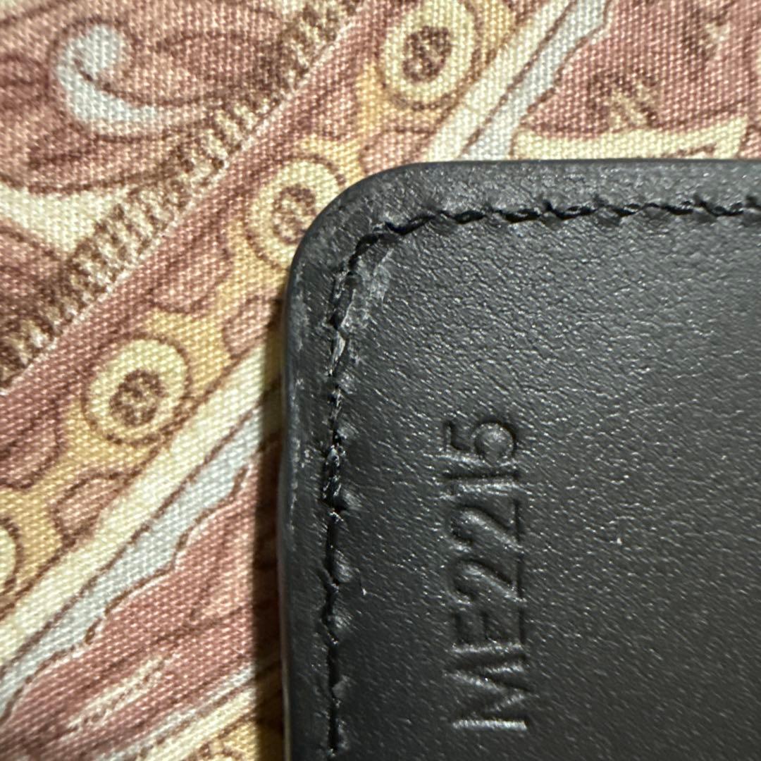 Louis Vuitton ブラック レザー カードケースub