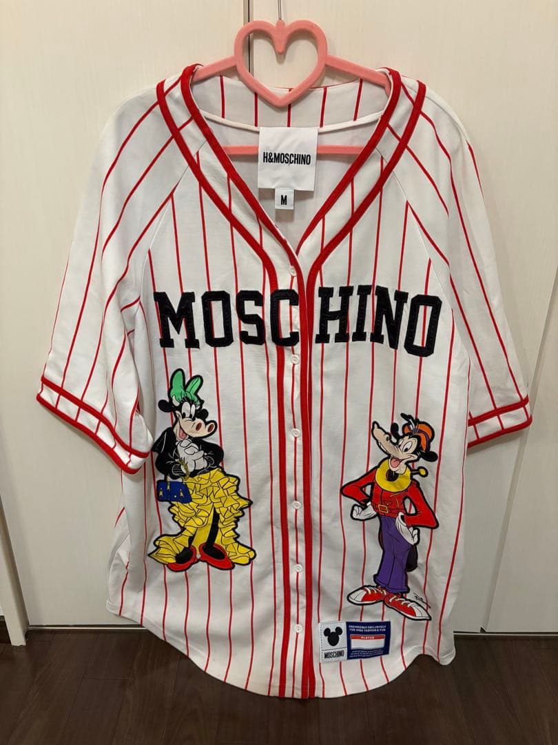 【MOSCHINO】ベースボールシャツ