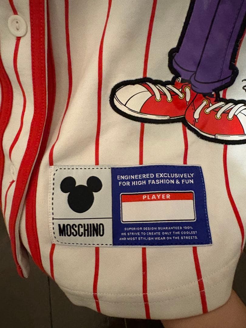 【MOSCHINO】ベースボールシャツ