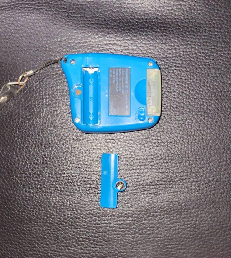 ポケモンミニ 本体 ウパーブルー ＋ 専用カセット付き