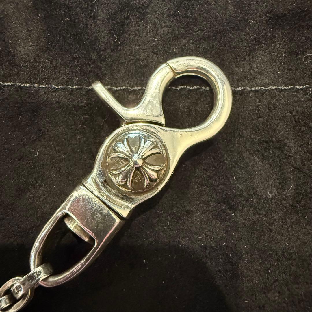 新品 激レア クロムハーツ ペーパーチェーン 1clip ウォレットチェーン