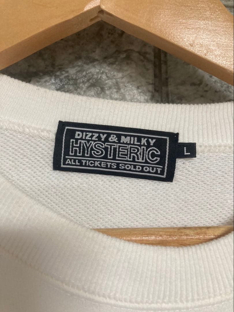 【希少・即完売】ヒステリックグラマーパタゴニア風バックロゴ入りスウェット L