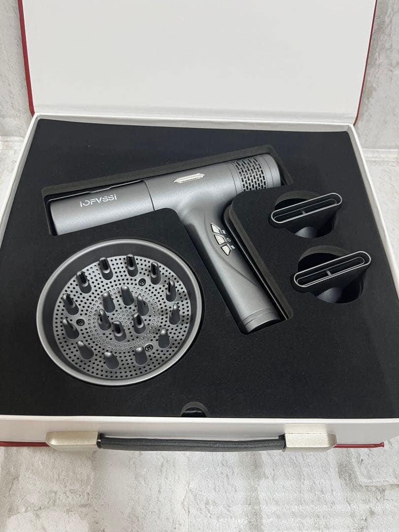 動作確認済み❤️IOFVSSIドライヤー 大風量 速乾 高濃度マイナスイオン搭載