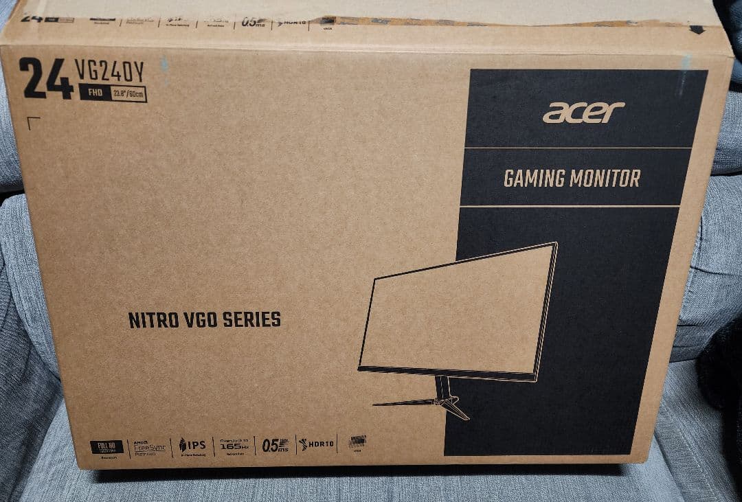 acerゲーミングモニターVG240Y