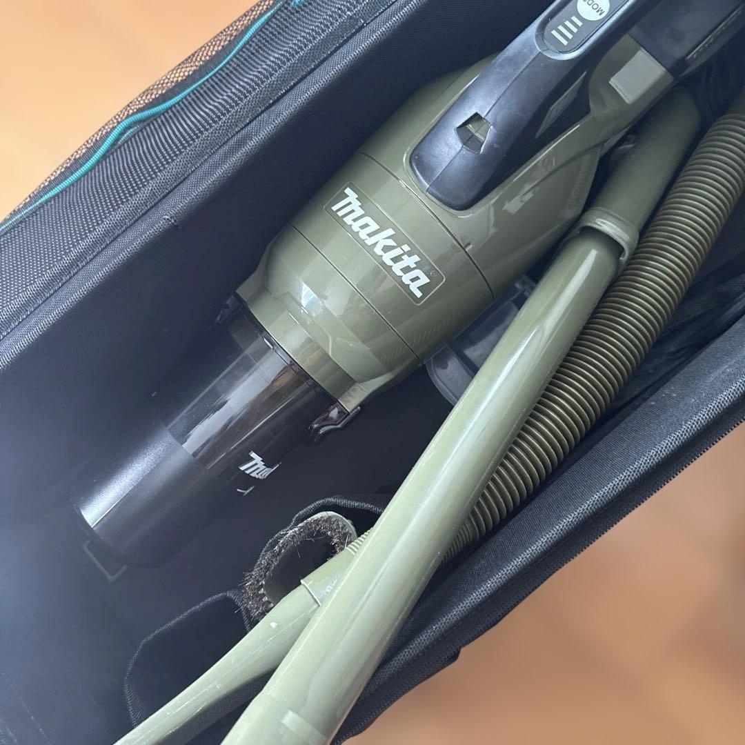 マキタ makita クリーナー　バッテリー　充電器　掃除機　オリーブ　工具