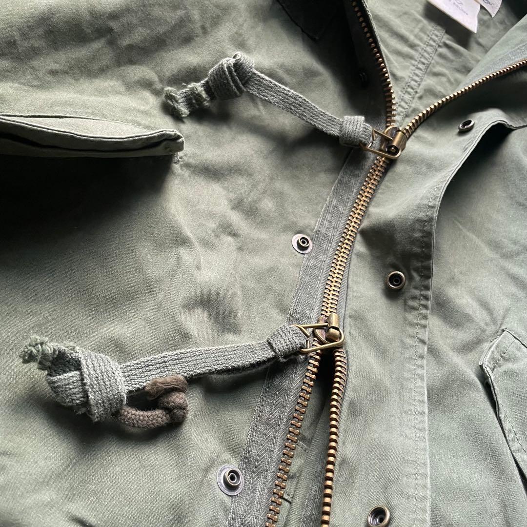 数回着美品 レミレリーフ M-65 フィッシュテールパーカー size L