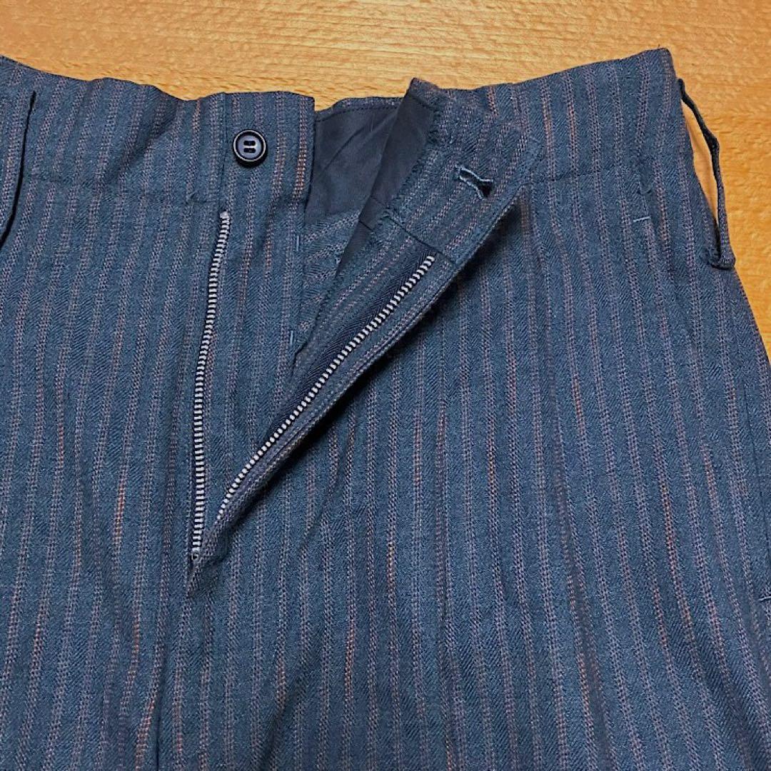 90s COMME des GARCONS HOMMEストライプスラックス★希少