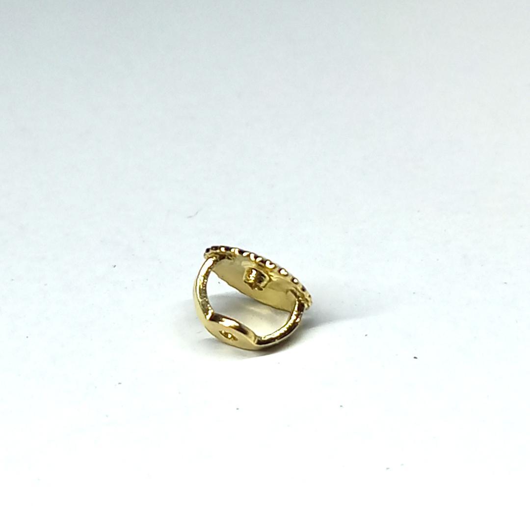 美品 ティファニー ネジ式 ピアス キャッチ 750 k18 YG バイザヤード