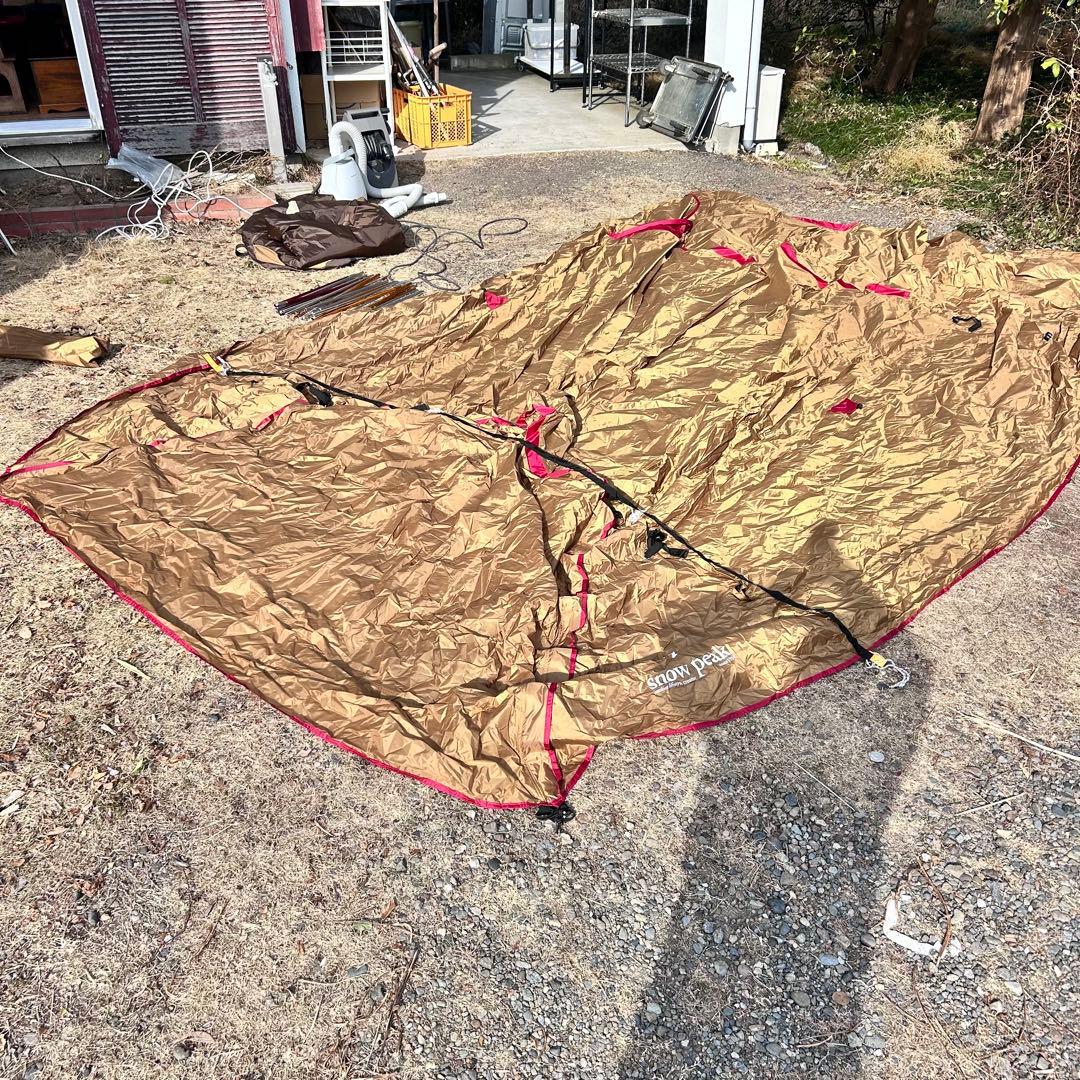  peak エントリーパックTT SET-250RH テントのみ