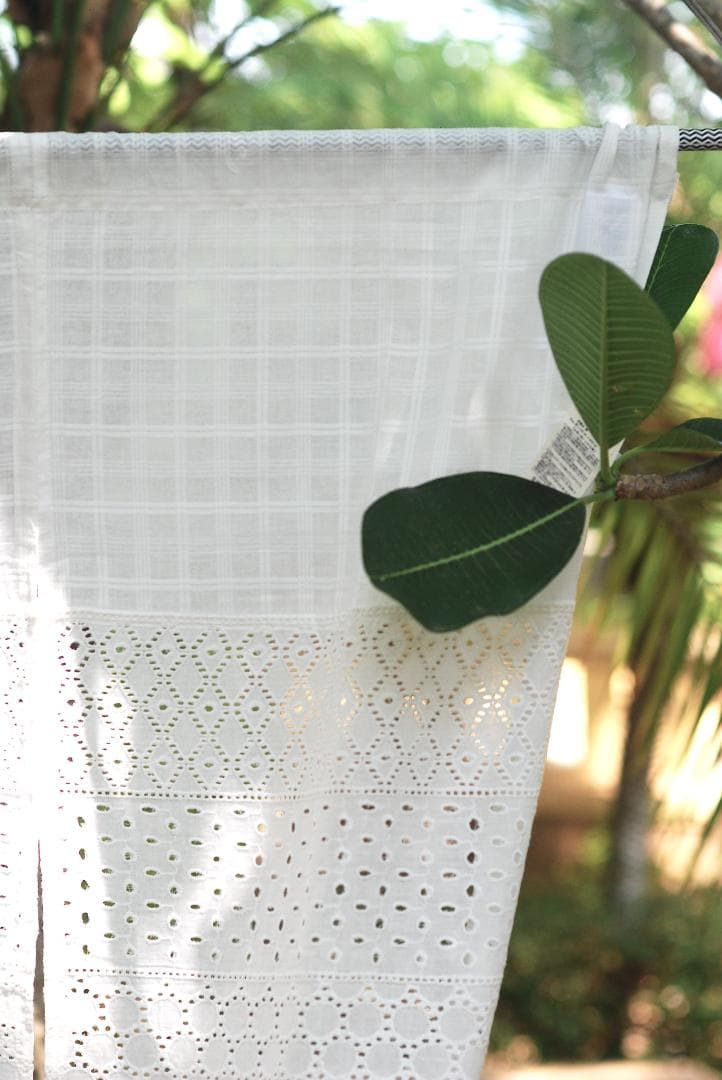 (専用　６枚組）★インド綿★「パッチワークのれんOH８５・１５０」