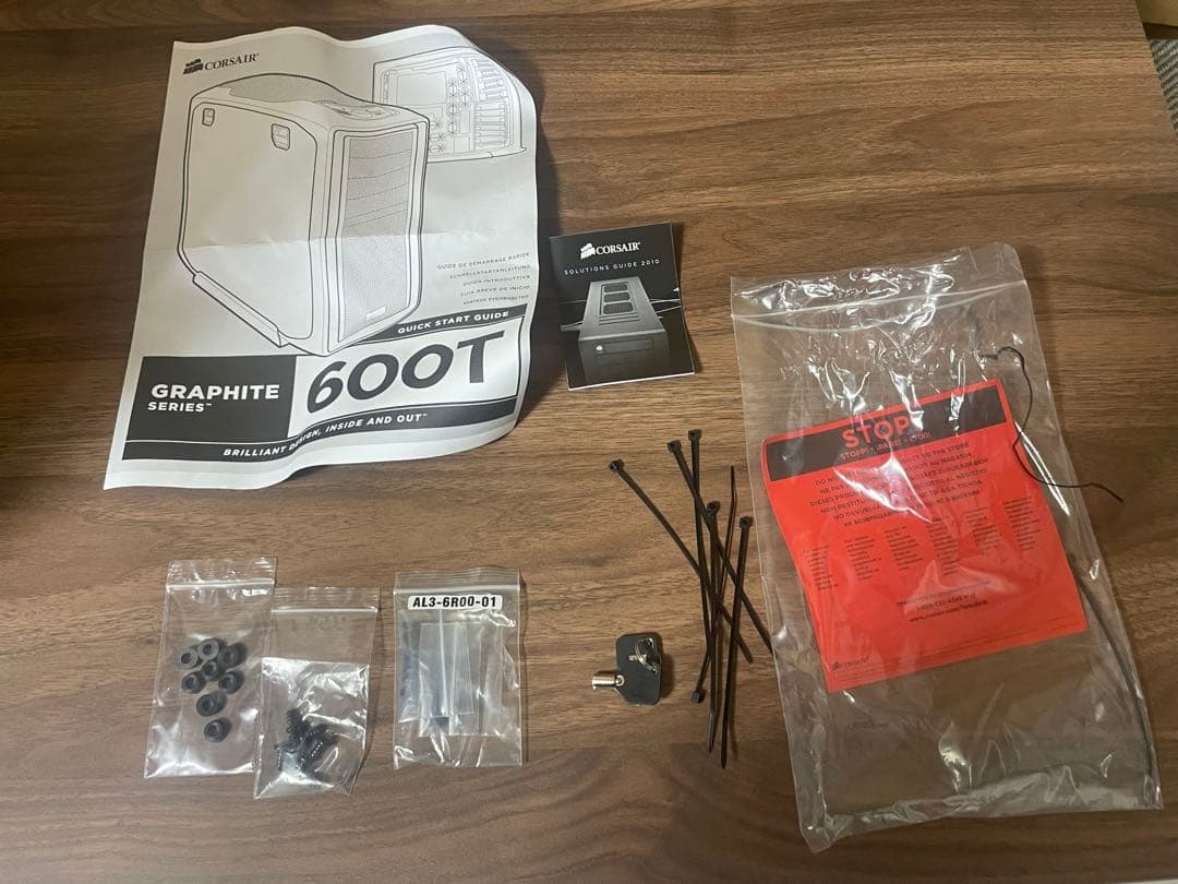 PCケース 【Corsair Graphite Series 600T】鍵付き！