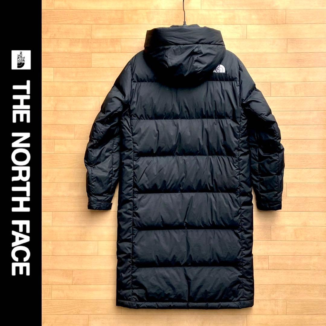 ザ ノースフェイス ダウンコート S ロング ダウン ダウンジャケット 黒