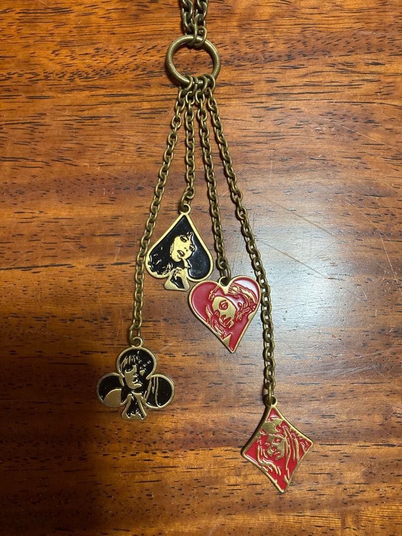 HYSTERIC GLAMOUR トランプ　ネックレス