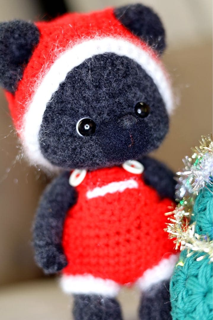 クリスマス ツリー 真っ黒クマ くまちゃん