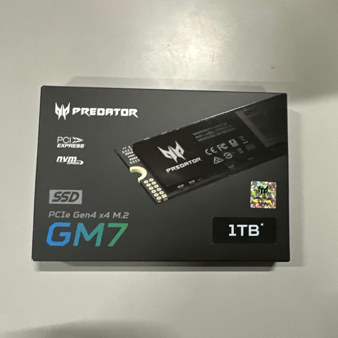 Acer (エイサー) Predator GM7-1TB NVMe1.4