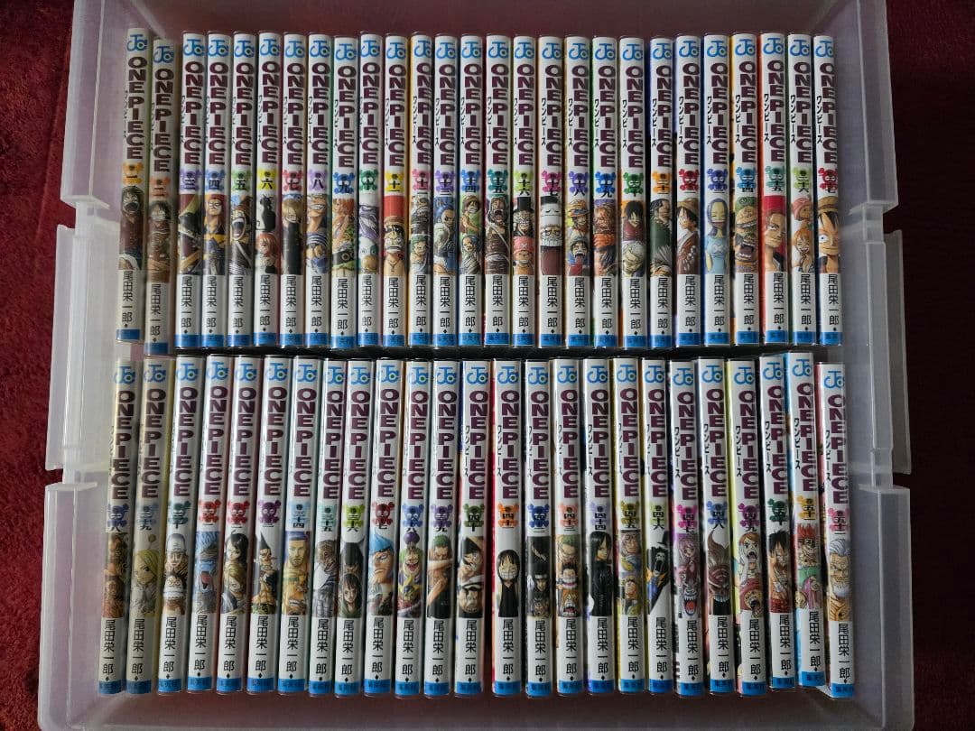 ワンピース　1巻～87巻　美品　透明カバー付き