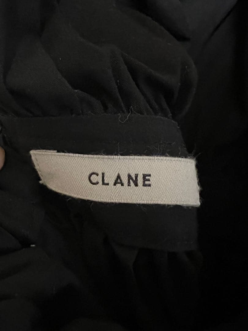 CLANE クラネ BACK SCHOEN GATHER ONEPIECE