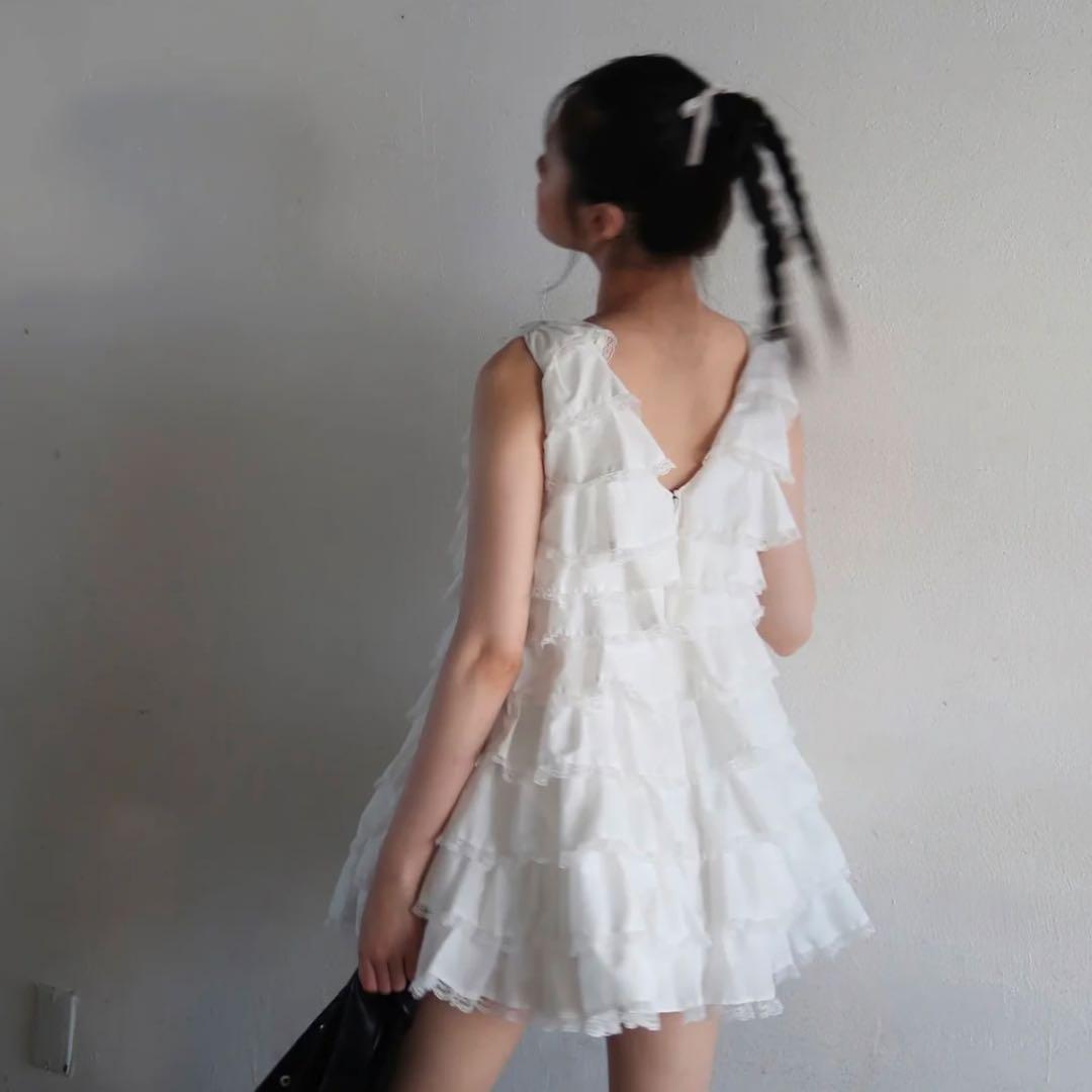 ワンピース angel wings mini dress : treaturself