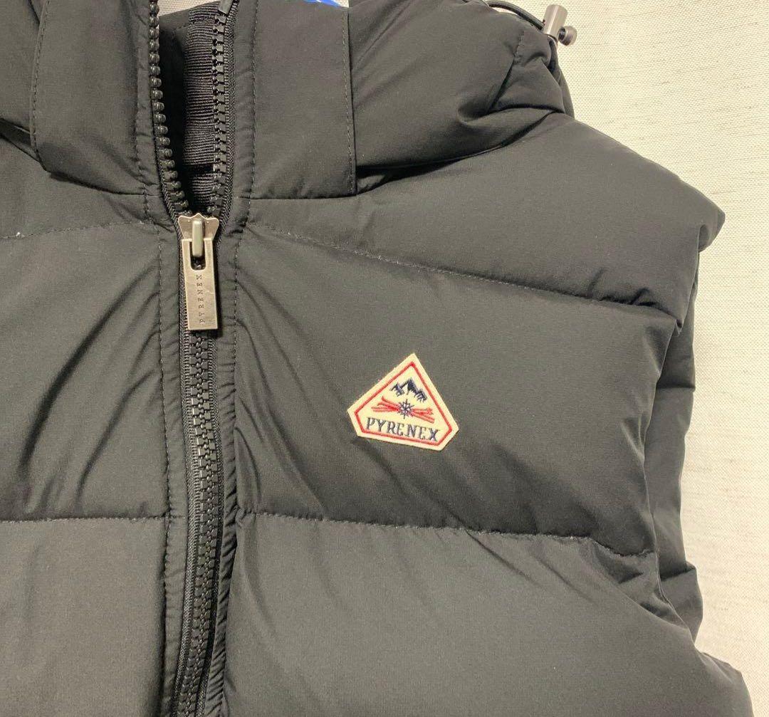 ピレネック スプートニック ダウンベスト ブラック M