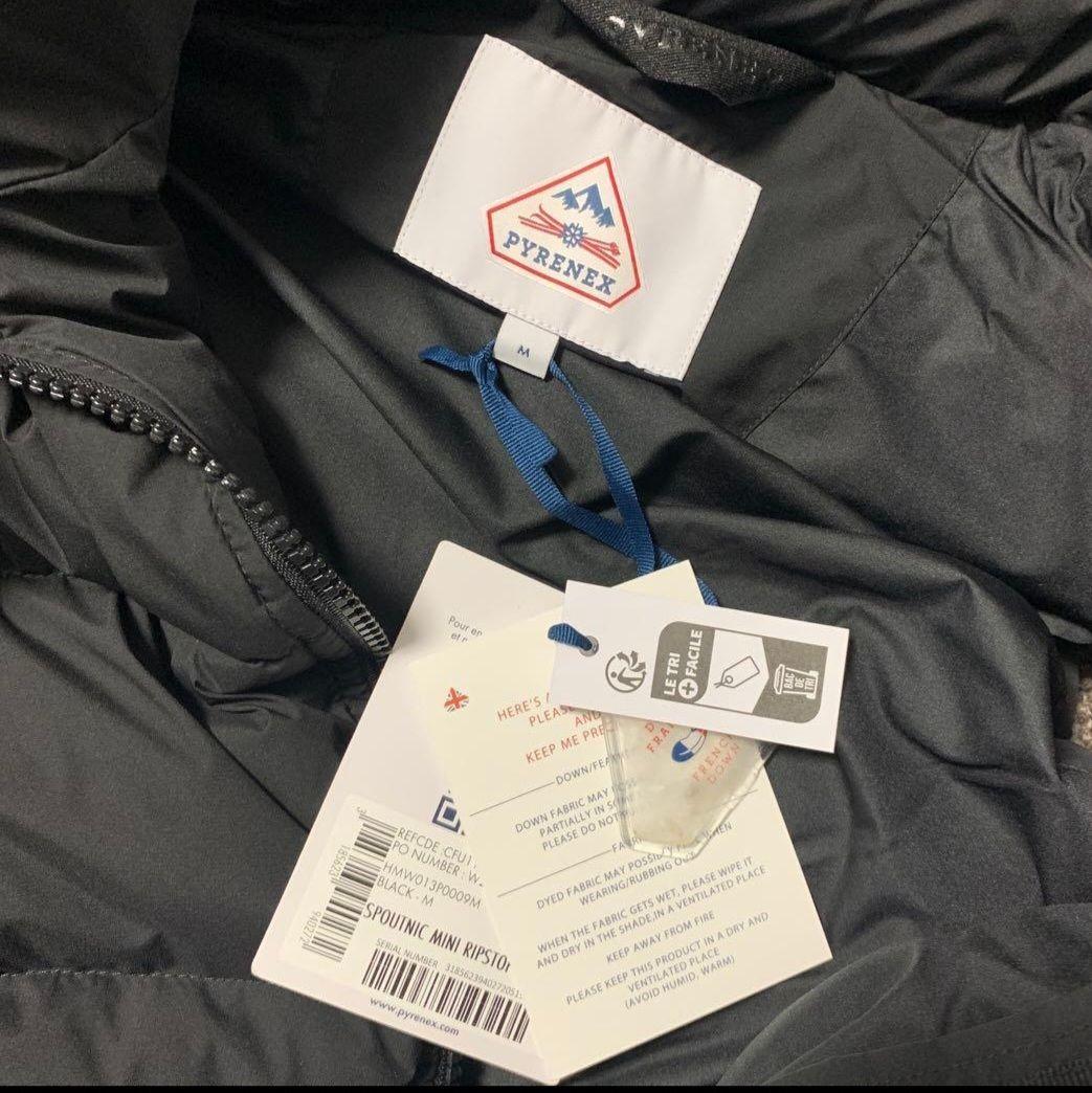 ピレネック スプートニック ダウンベスト ブラック M
