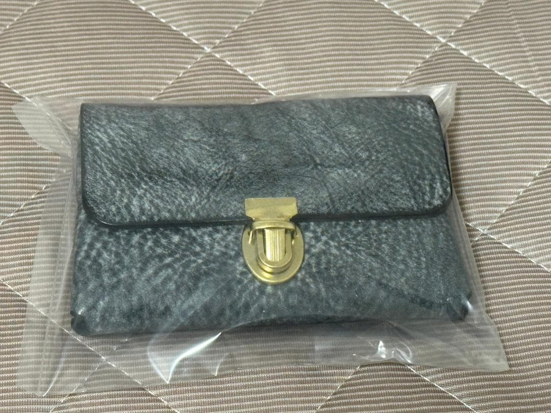 HERZ 豆差し名刺入れ アラスカ ブラック