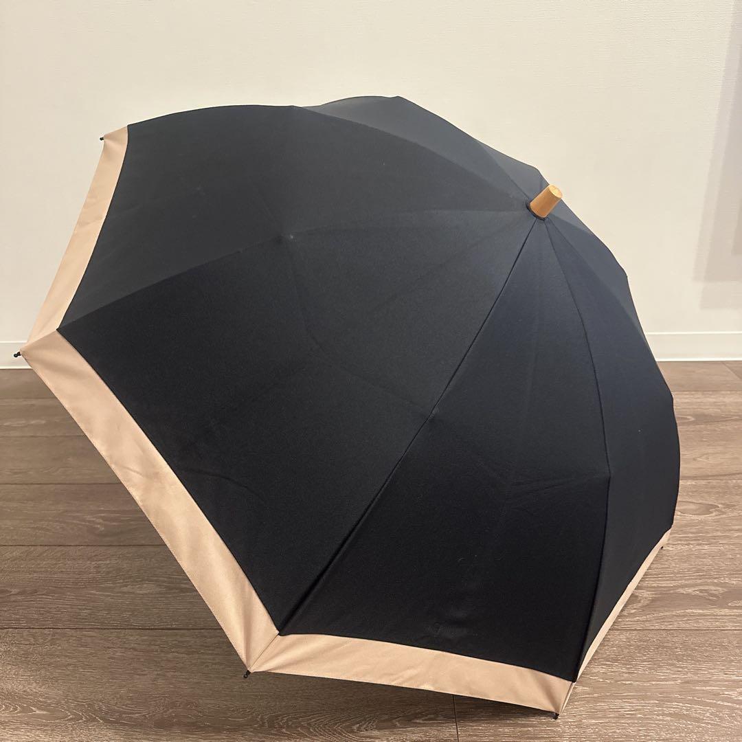 サンバリア100 2段折 コンビ　日傘　完全遮光日傘　美品