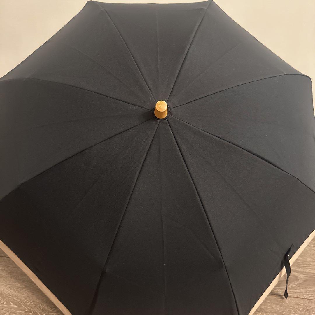 サンバリア100 2段折 コンビ　日傘　完全遮光日傘　美品