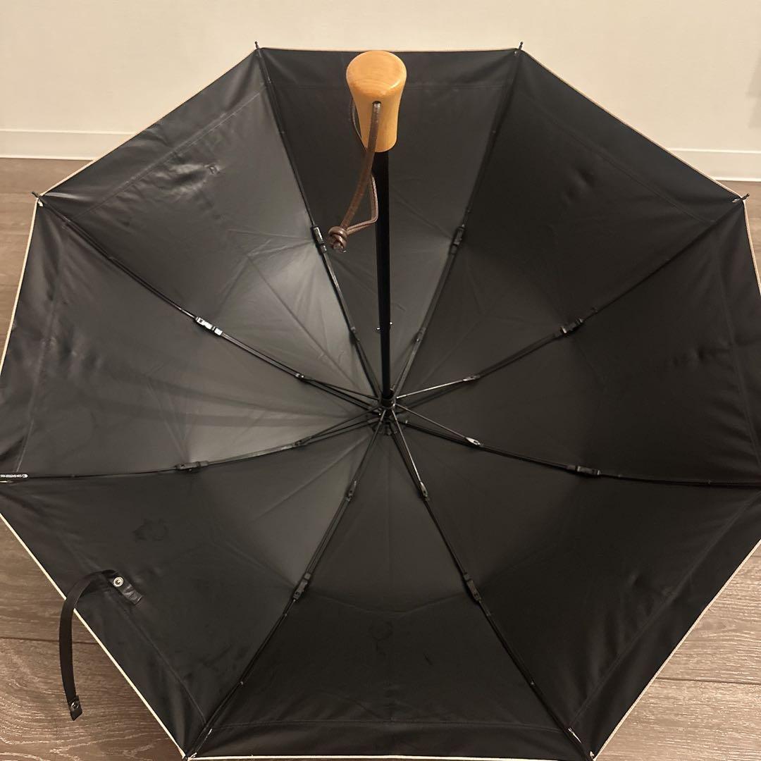 サンバリア100 2段折 コンビ　日傘　完全遮光日傘　美品