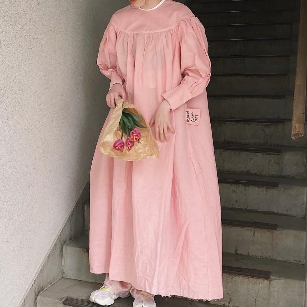 MarchAprilMay マーチエイプリルメイ コットンワンピース ロング丈