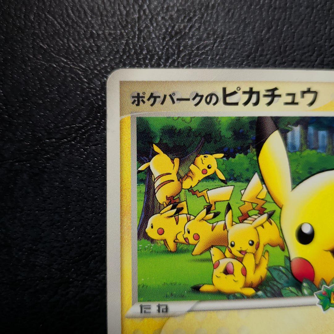 ポケパークのピカチュウ　2枚セット　まとめ　十字ホロ