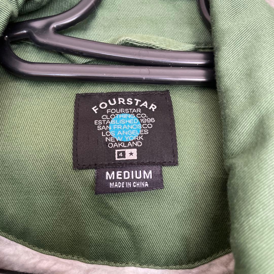 FOURSTAR ミリタリージャケット オリーブグリーン
