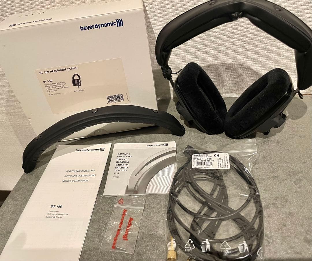 beyerdynamic dt150 250Ω （カスタマイズ品）