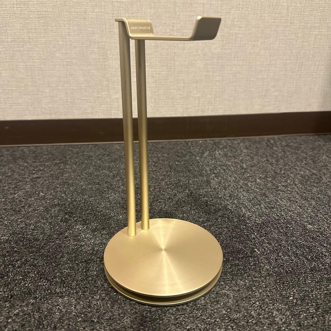 ヘッドホンスタンド　ゴールド