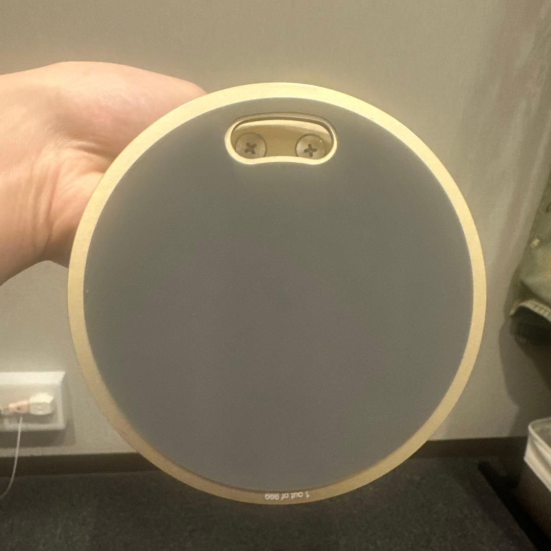 ヘッドホンスタンド　ゴールド