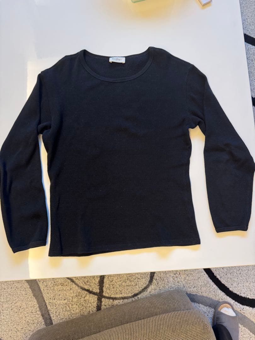 トップス second layer / vertical thermal (black)