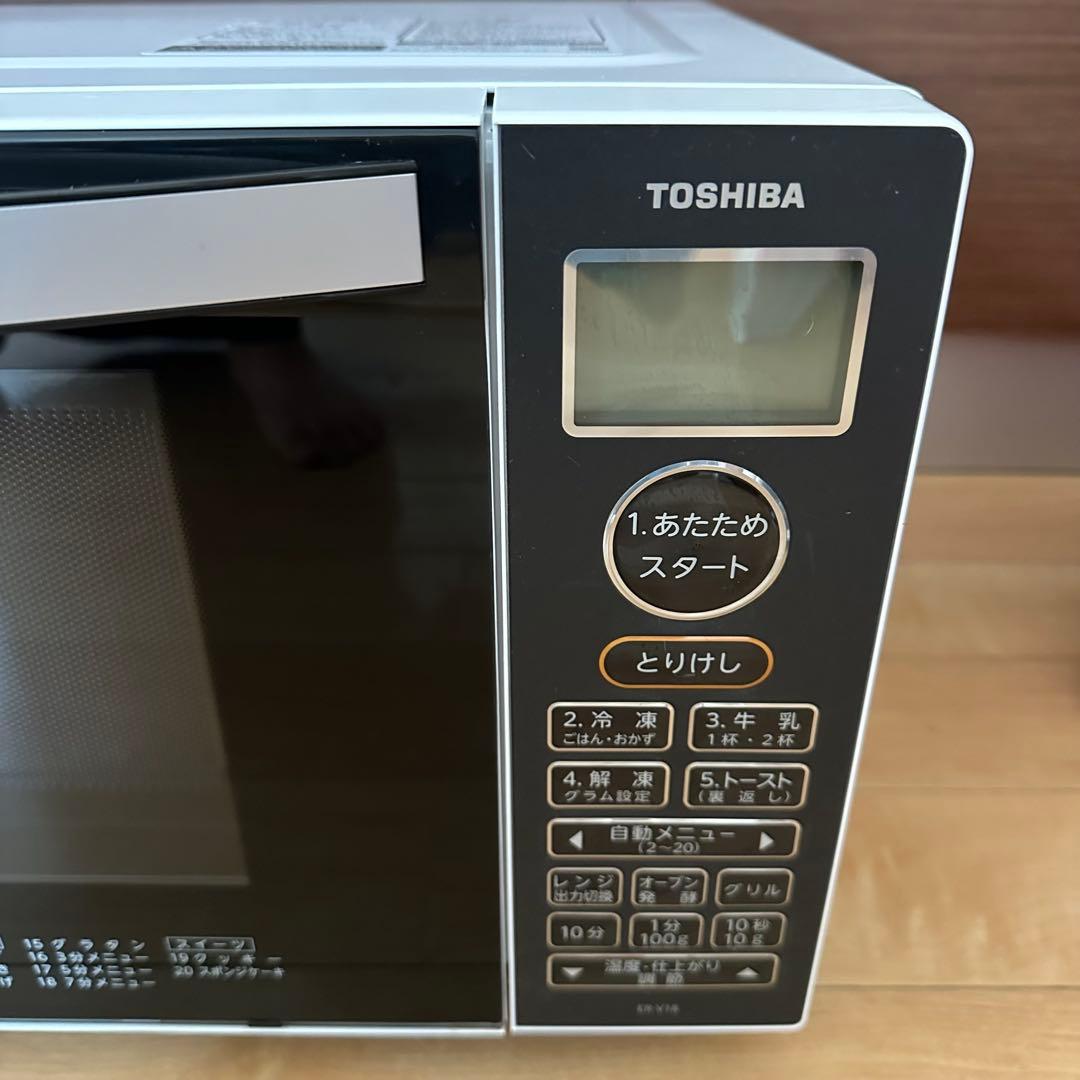 2021年製 TOSHIBA 東芝 電子レンジ オーブンレンジER-V18