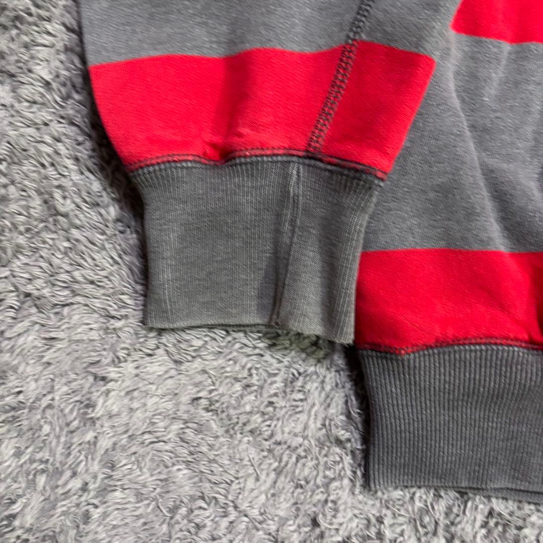 美品【90s】 Polo by Ralph Lauren ハーフジップ ボーダー