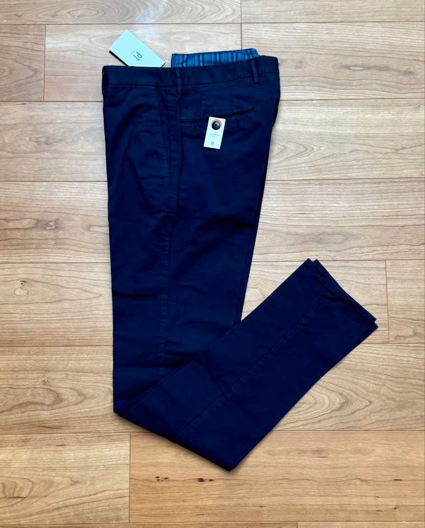 PT TORINO パンツ 46 ダークネイビー 新品 未裾上げ
