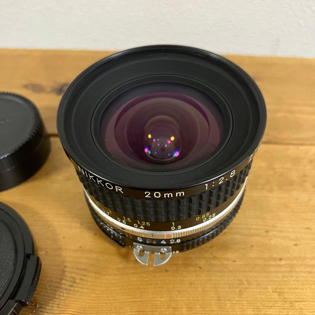 美品 Nikon Ai-S 20mm f/2.8 ニコン