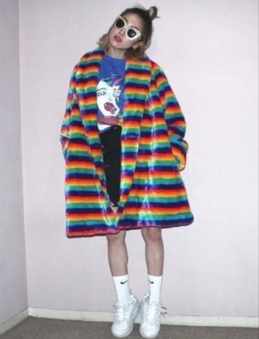 KOBINAI レインボーファーコート