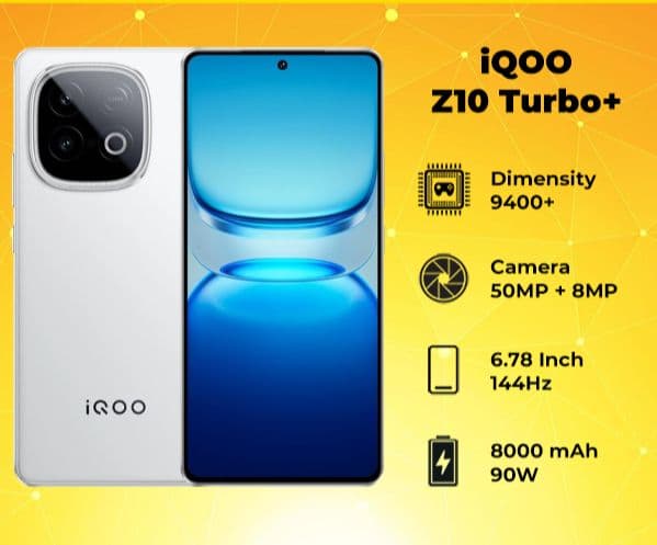 iQOO Z10 Turbo+ 12GB/256GB SIMフリー White