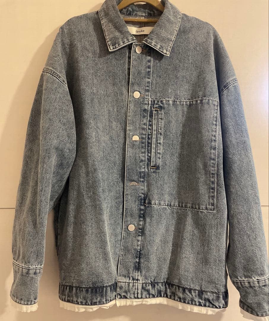 anuke Denim Work Jacket ブルー　36