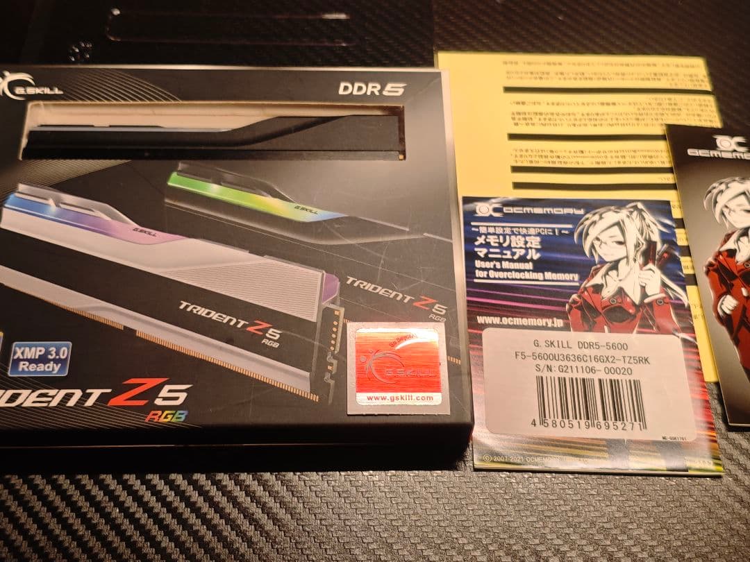 は*ち様 G.Skill Trident Z5 DDR5-5600 32GB 1