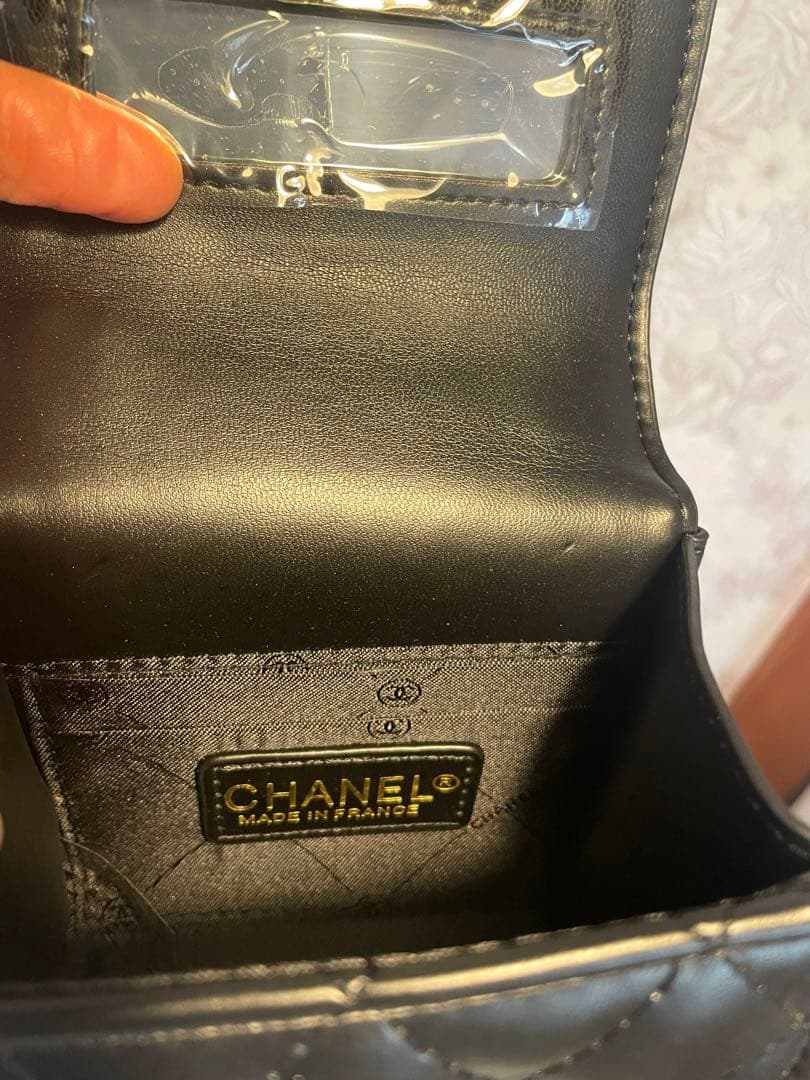 【非売品】CHANEL ウォレット　キルティング チェーン　ショルダーバッグ