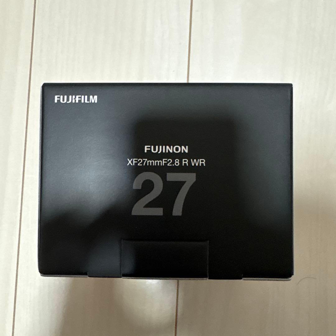 【新品未使用】FUJIFILM XF27mmF2.8 R WR