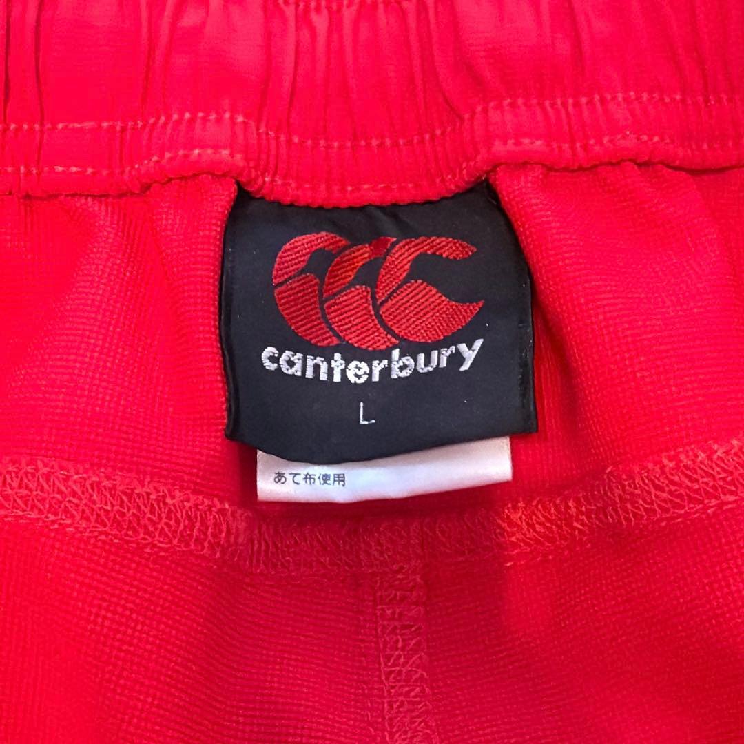 M*n様 東芝ブレイブルーパス　ピステハーフパンツ　L 赤　カンタベリー