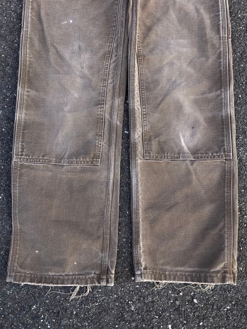 希少 90s カーハートダブルニーペインターパンツ USA製