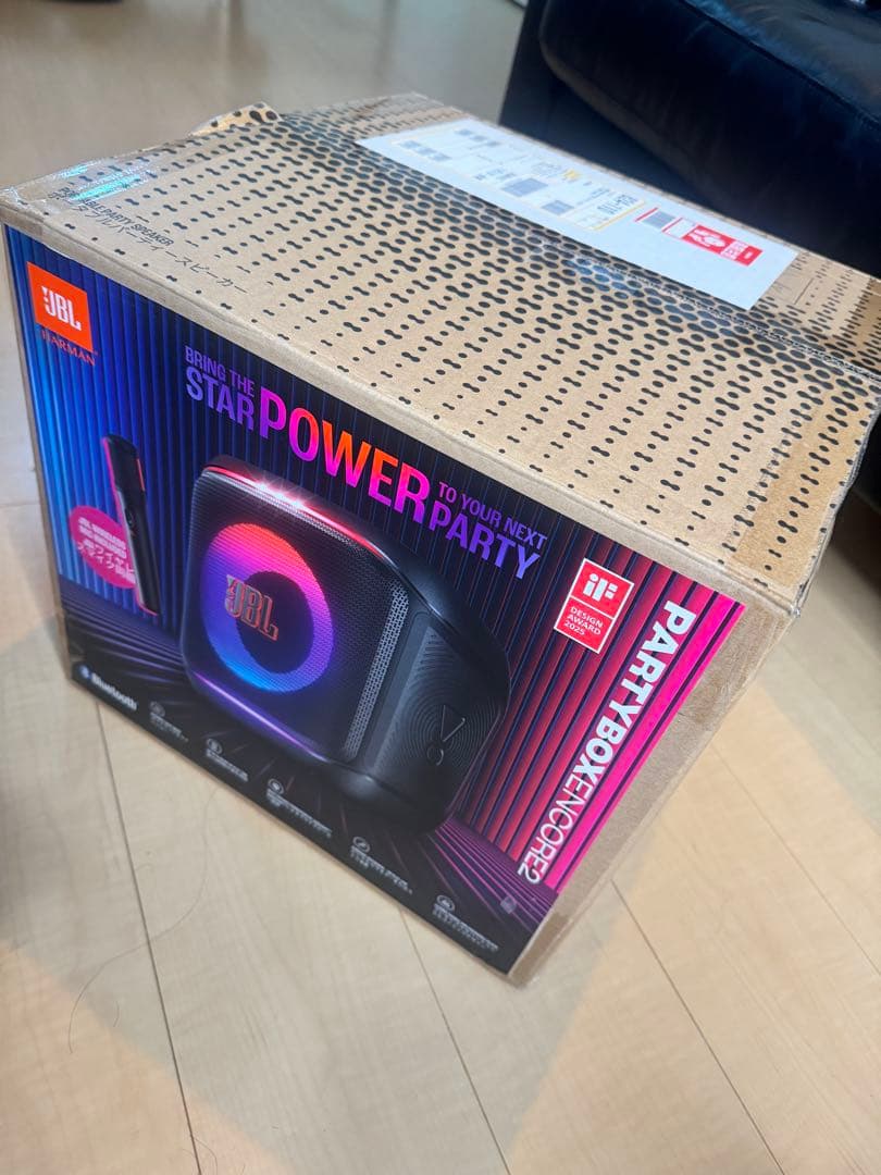 JBL PARTYBOX ENCORE 2 日本正規品 スピーカー マイク付最新