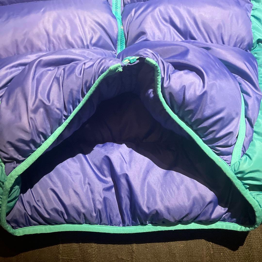希少美品 80s アメリカ製 フェザードフレンズ ダウンベスト パープル